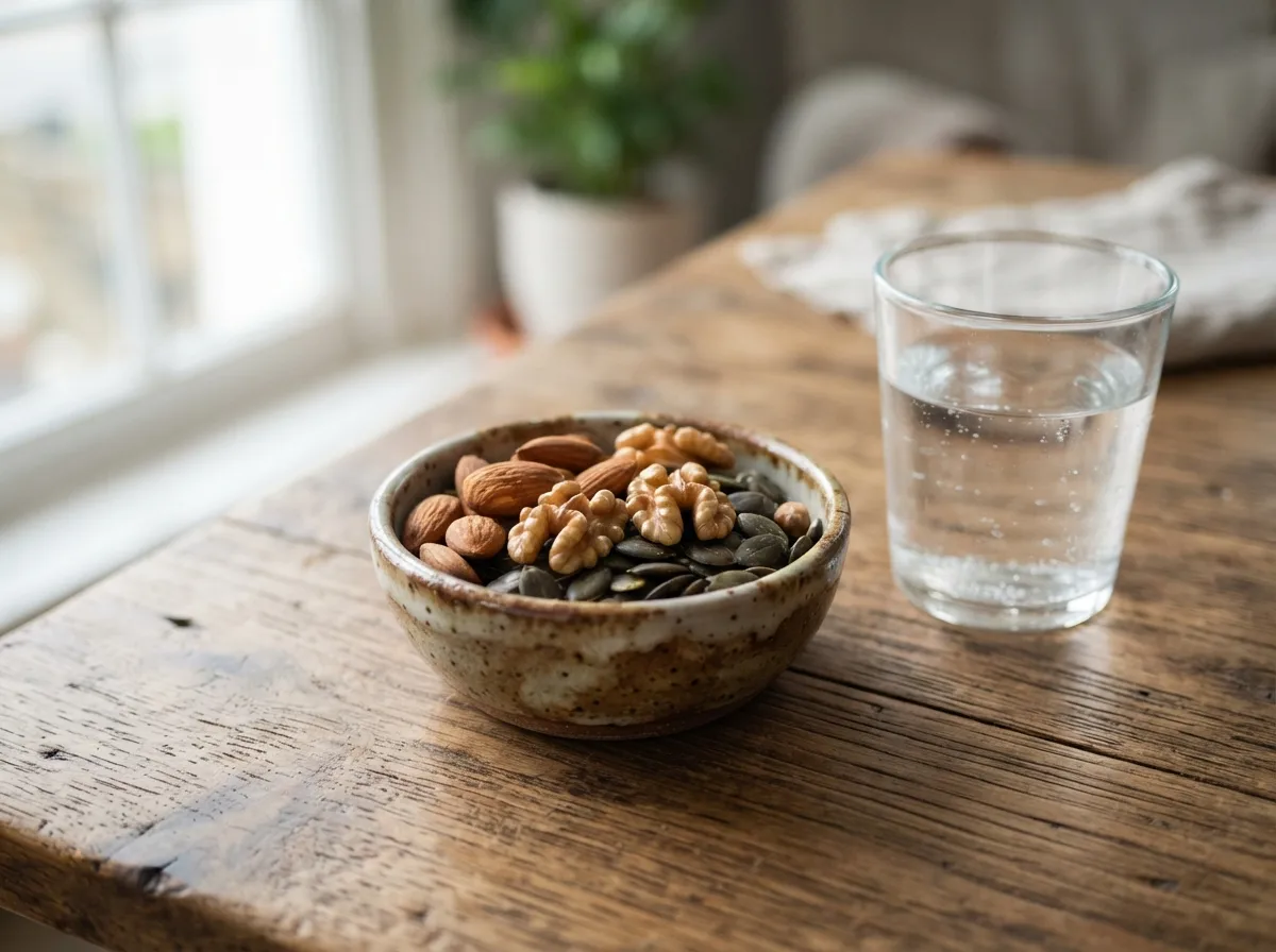 Biotin-rich foods: almonds, salmon, and egg yolks